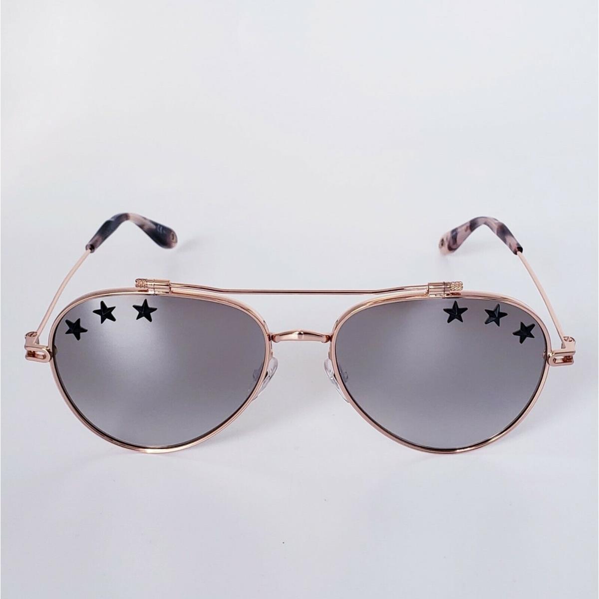 Givenchy sunglasses Star - Frame: Gold, Lens: Brown grey Gradient with Silver mirror effect 2