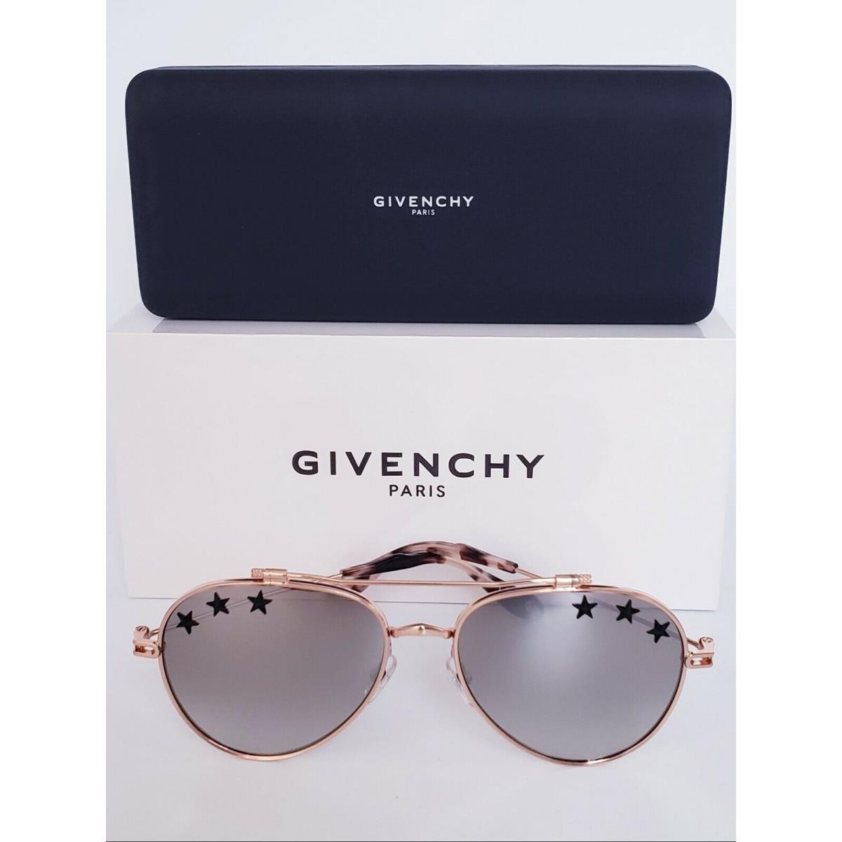Givenchy sunglasses Star - Frame: Gold, Lens: Brown grey Gradient with Silver mirror effect 4
