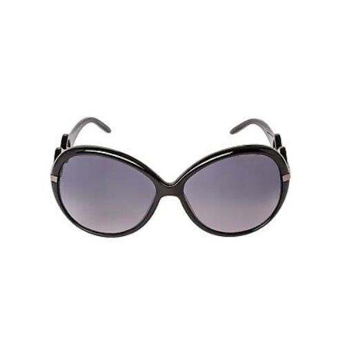 Roberto Cavalli Fiordaliso RC 519S 01B Women`s 60mm Black Gradient Sunglasses