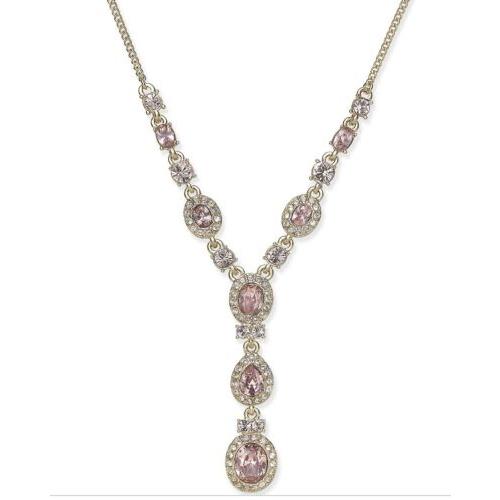 Givenchy Crystal Pave y Necklace JM3f