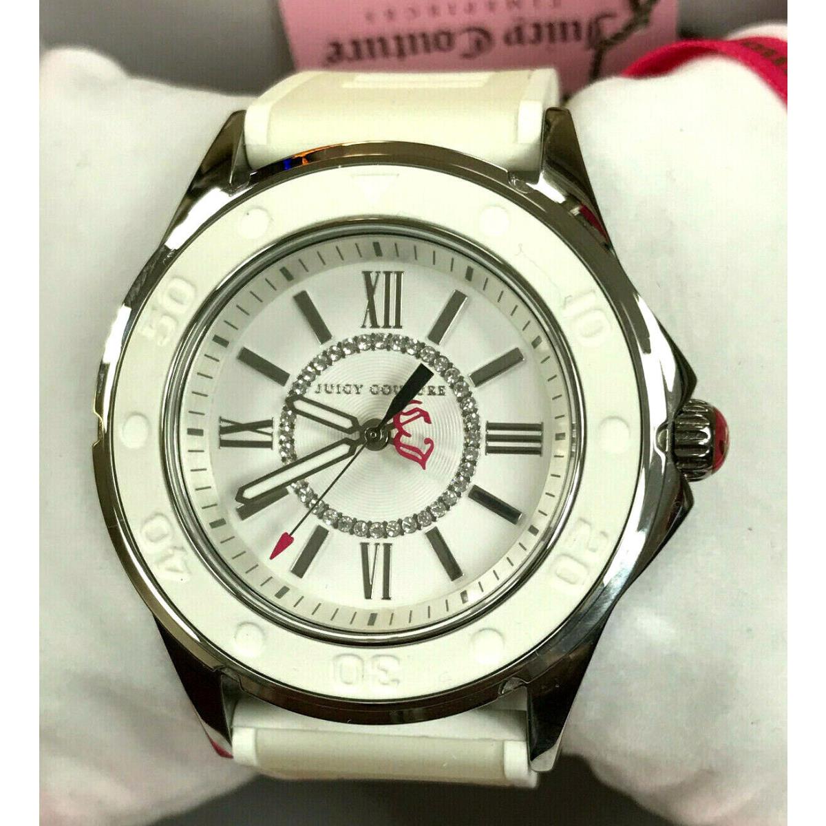 Juicy Couture watch  - White Dial, White/Off White Band, White Bezel 2