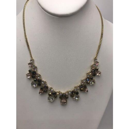 Givenchy Multi Color CZ Collar Necklace 199 GN