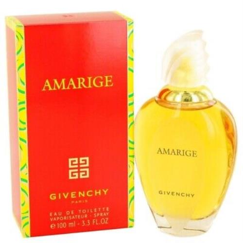 Givenchy Amarige For Women Perfume Eau de Toilette 3.3 oz 100 ml Edt Spray