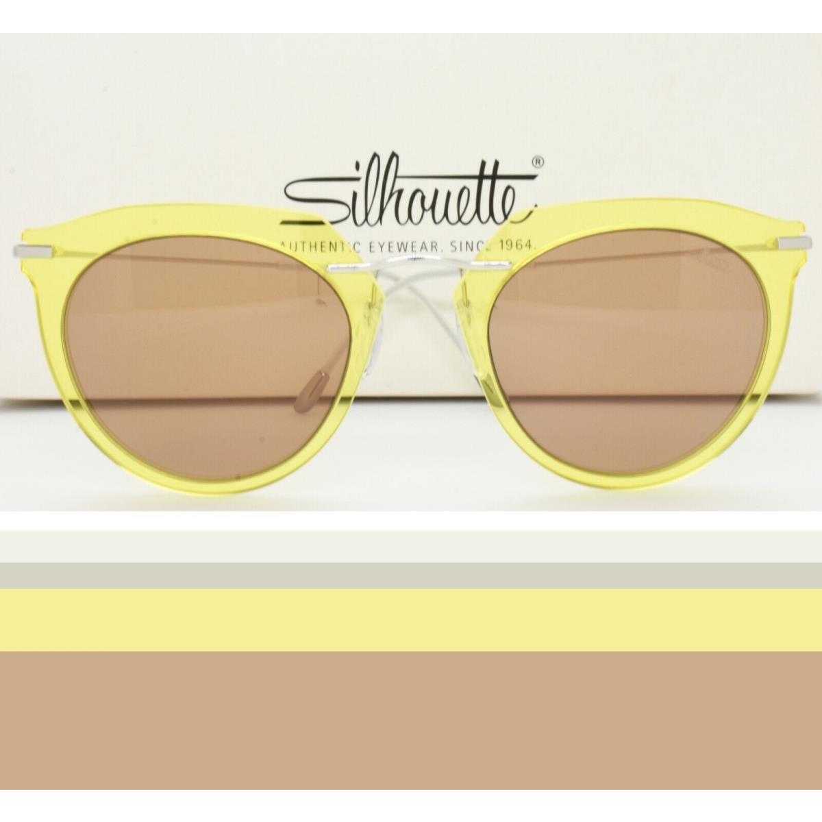 Silhouette Sunglasses Clear Yellow Brown 9909 00 6050 49-21-145