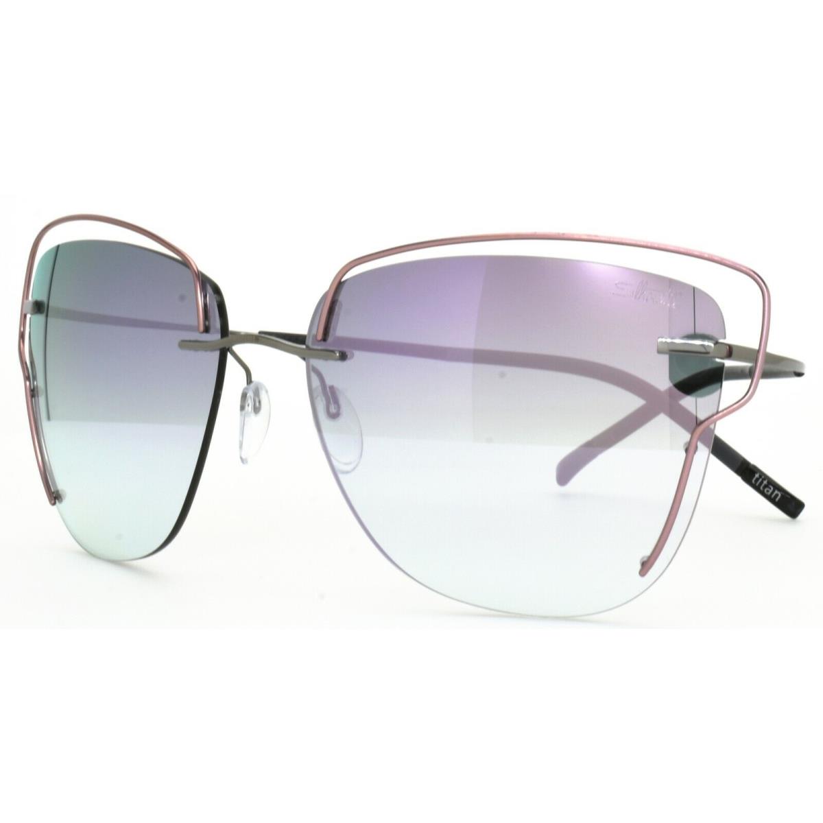 Silhouette Rimless Sunglasses 8162 75 6580 Tma Atwire 59-17-140