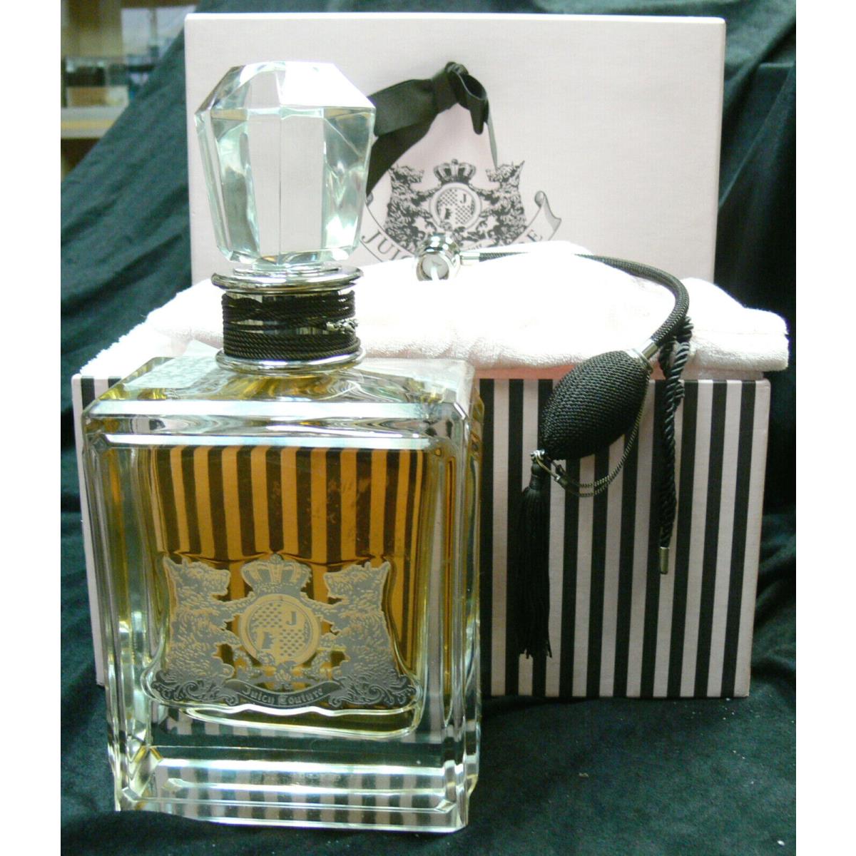 Juicy Couture 20 oz Perfume Numbered Edition size:11 H-5 1/2 L-3 1/2 W Rare