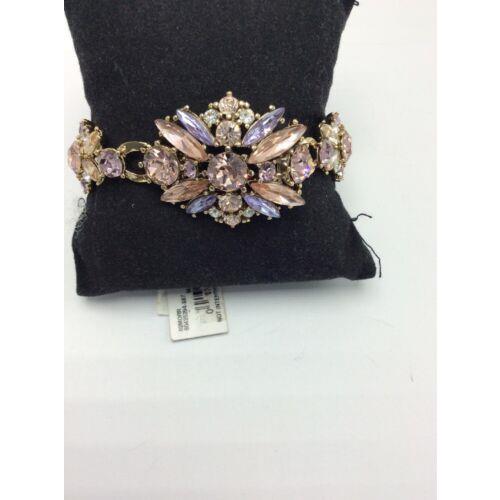 Givenchy Gold Tone Cluster Bracelet 74 GB