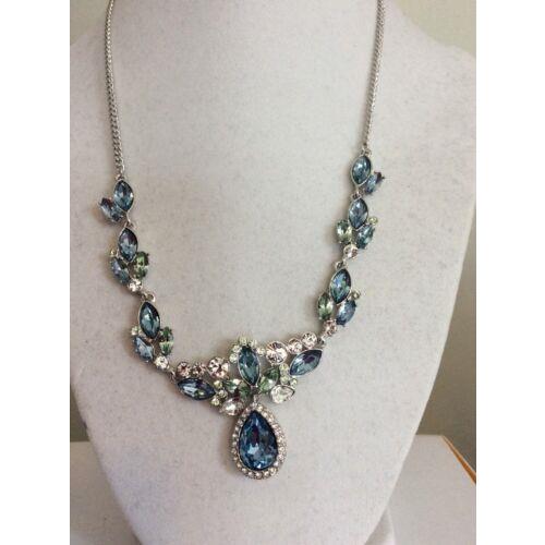 Givenchy Chambers Blue Crystal Necklace Gv 123 GN