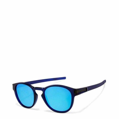 OO9265-14 Mens Oakley Latch Sunglasses - Matte Translucent Blue / Sapphire