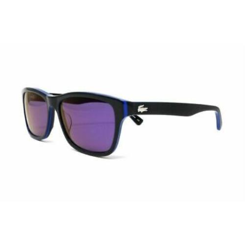 Lacoste sunglasses  - Black Blue Frame, Gray Purple Effect Lens 0