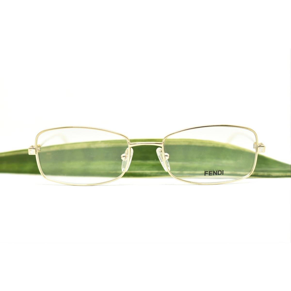 Fendi Eyeglasses Gold/white 864 718 53-18-130