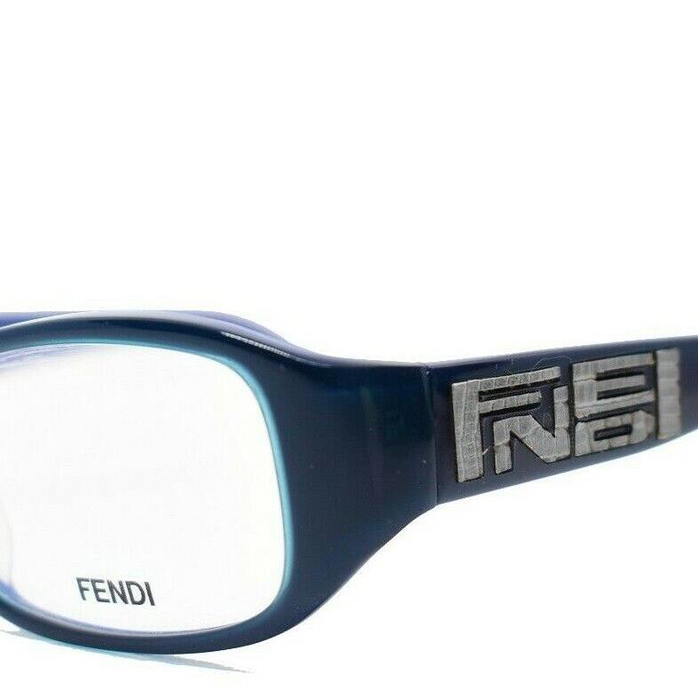 Fendi 808L 042 Blue RX Eyeglasses 52-16-135