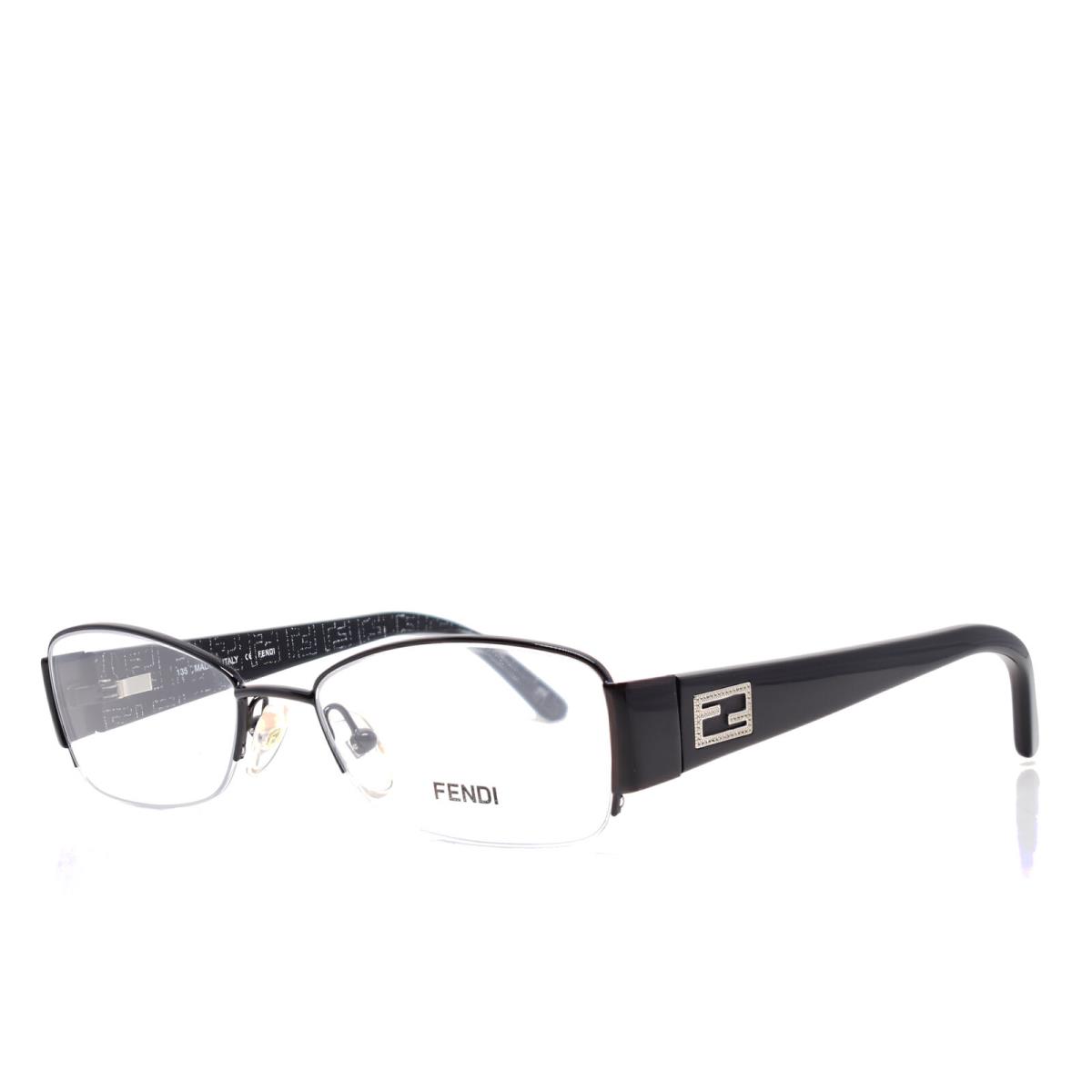 Fendi 877 001 Black RX Eyeglasses 51-17-135