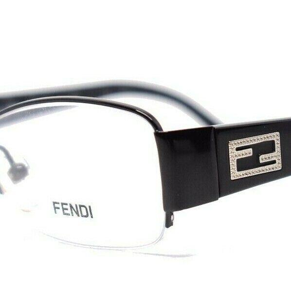 Fendi 877 001 Black RX Eyeglasses 51-17-135