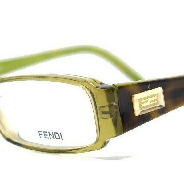 Fendi 891 316 Green Tortoise RX Eyeglasses 50-14-135