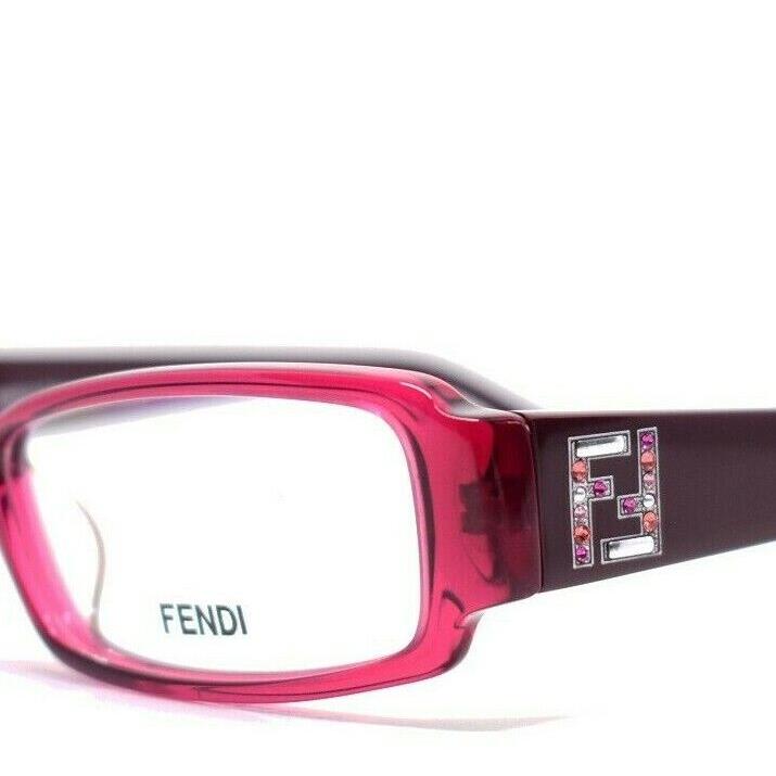 Fendi 957R 628 Red RX Eyeglasses 52-14-135