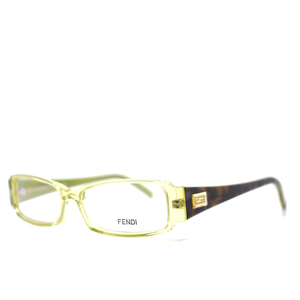 Fendi 891 315 Green Tortoise RX Eyeglasses 52-14-135