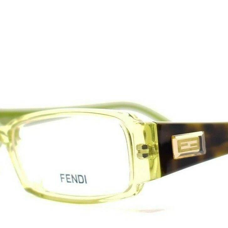 Fendi 891 315 Green Tortoise RX Eyeglasses 52-14-135