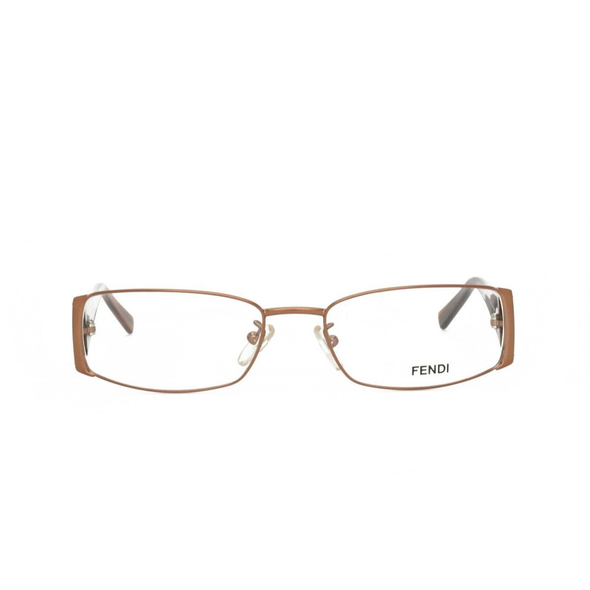 Fendi FF 607 250 Rx Eyeglasses 53-17-135 Copper Brown