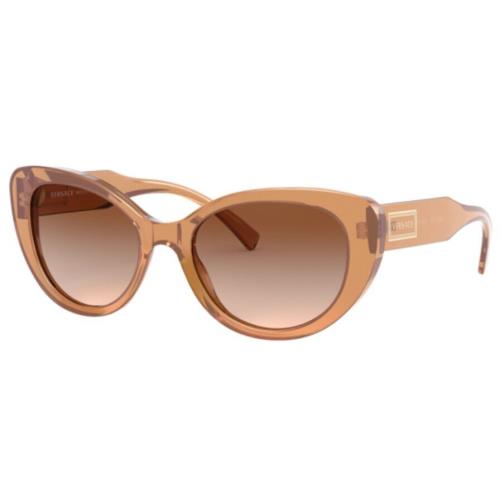 Versace VE4378 532613 54mm Sunglasses Transparent Brown / Brown Gradient Lens