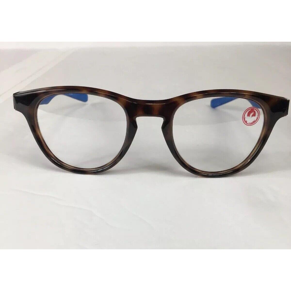 Dragon Dex DR118 215 49-21-145 RX Eyeglasses Tortoise Matte Blue Frames