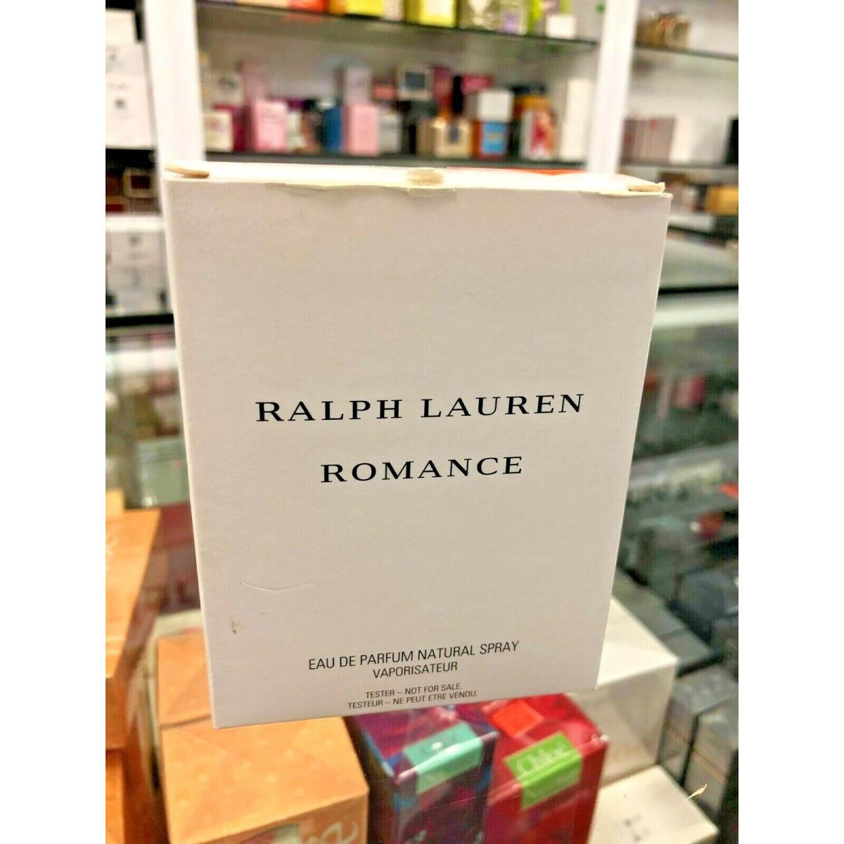 Ralph Lauren Romance Edp Spray 100ML IN White Box NO Cap Woman