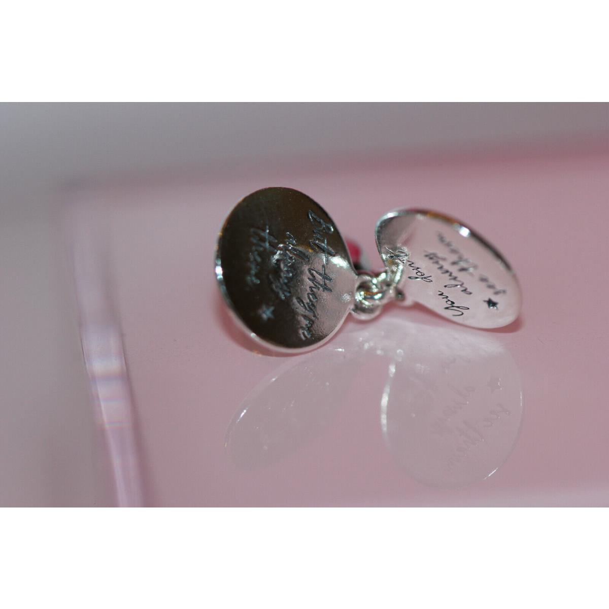 Pandora Forever Sisters Dangle Charm 798012FPC Box Bagtag