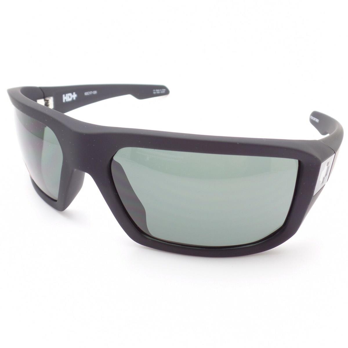 Spy Optics Mccoy Soft Matte Black Hd+ Green Grey Sunglasses