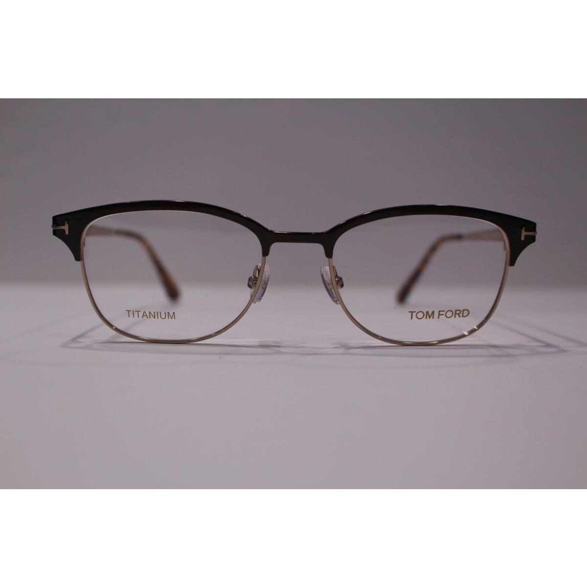 Tom Ford eyeglasses  - Metallic Brown/Light Havana Frame 0