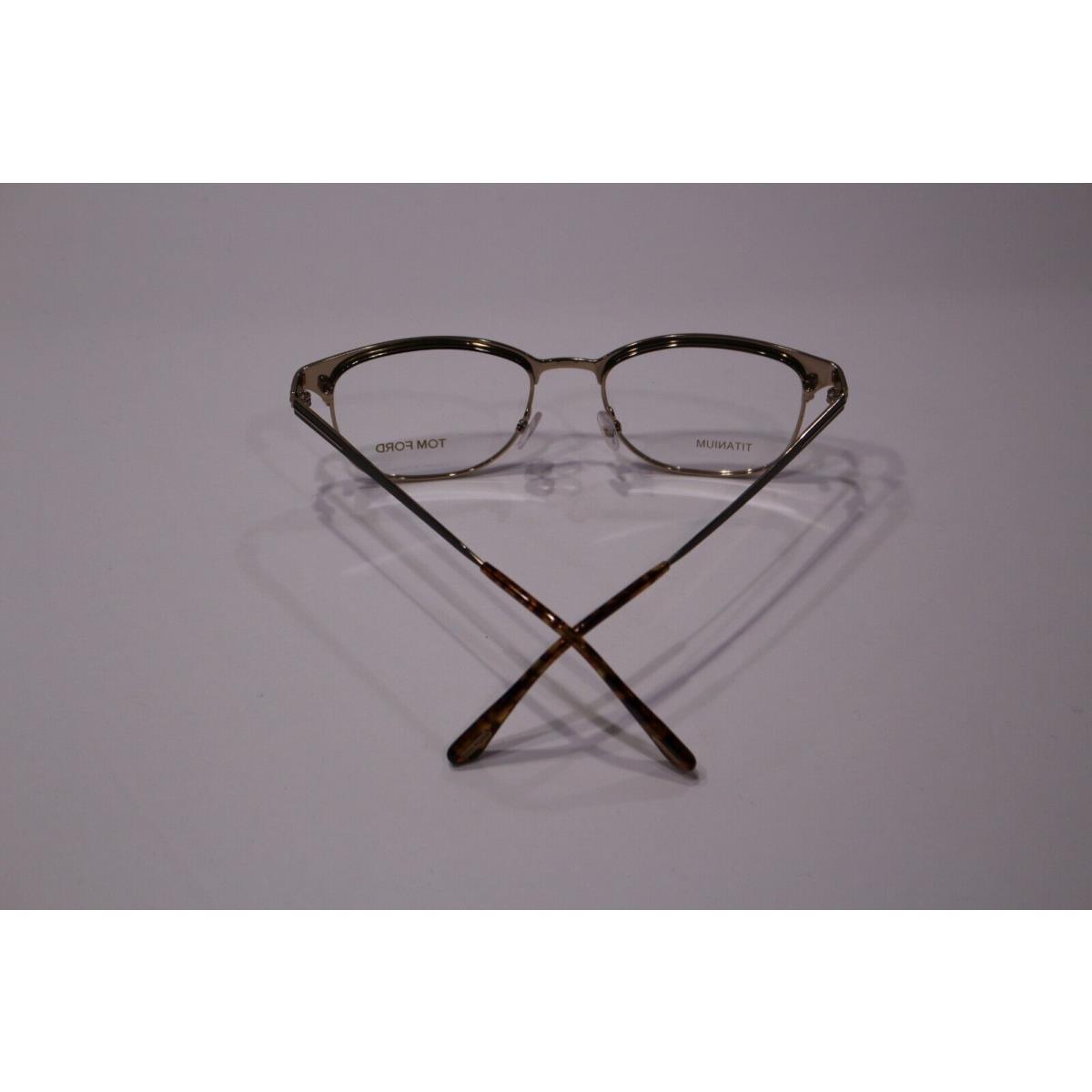 Tom Ford eyeglasses  - Metallic Brown/Light Havana Frame 1