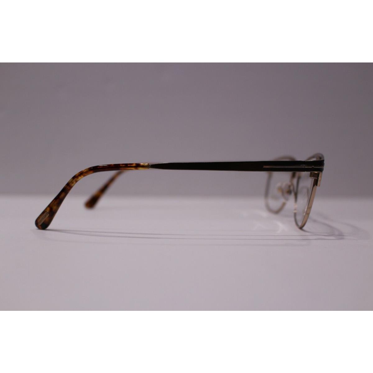 Tom Ford eyeglasses  - Metallic Brown/Light Havana Frame 3
