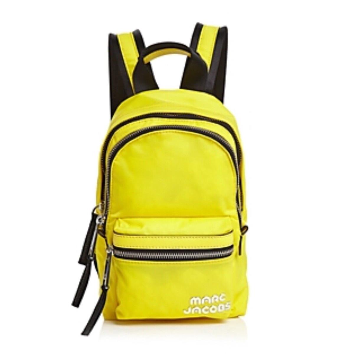 Marc Jacobs Mini Trek Nylon/leather Backpack Daisy Yellow Dust Bag