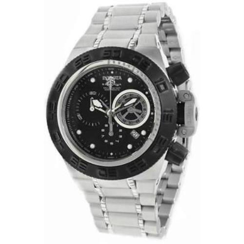 Invicta 10138 Subaqua/noma Ivchronograph Blacktextured Dial Stainless Steel Band
