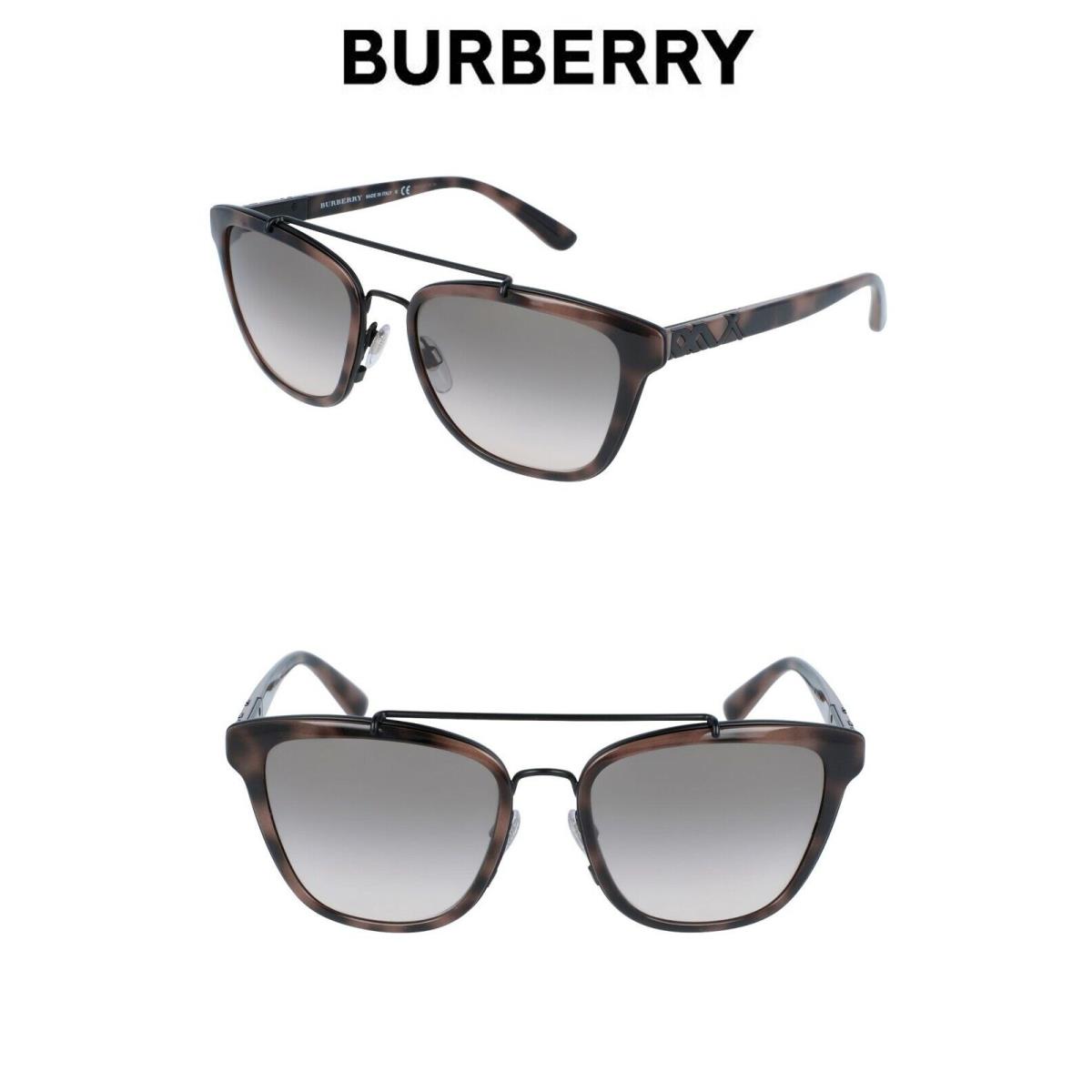 Burberry B4240 3624/3B Havana Marble/matt Black Gradient Grey SUNGLASSES.56mm