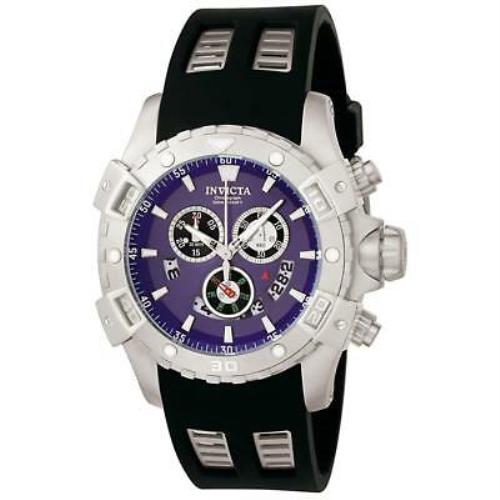 Invicta 6323 Sea Thunder Specialty Chronograph Date Rubber Strap Mens Watch