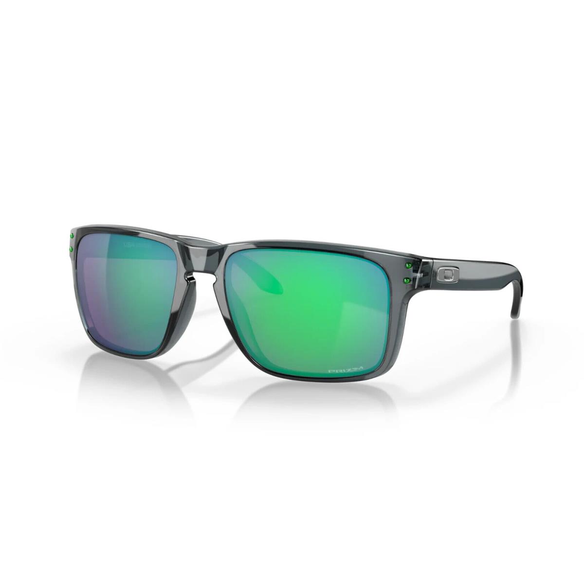 Oakley Holbrook XL Sunglasses OO9417-1459 Crystal Black Frame W/ Prizm Jade Lens - Frame: Crystal Black, Lens: PRIZM JADE