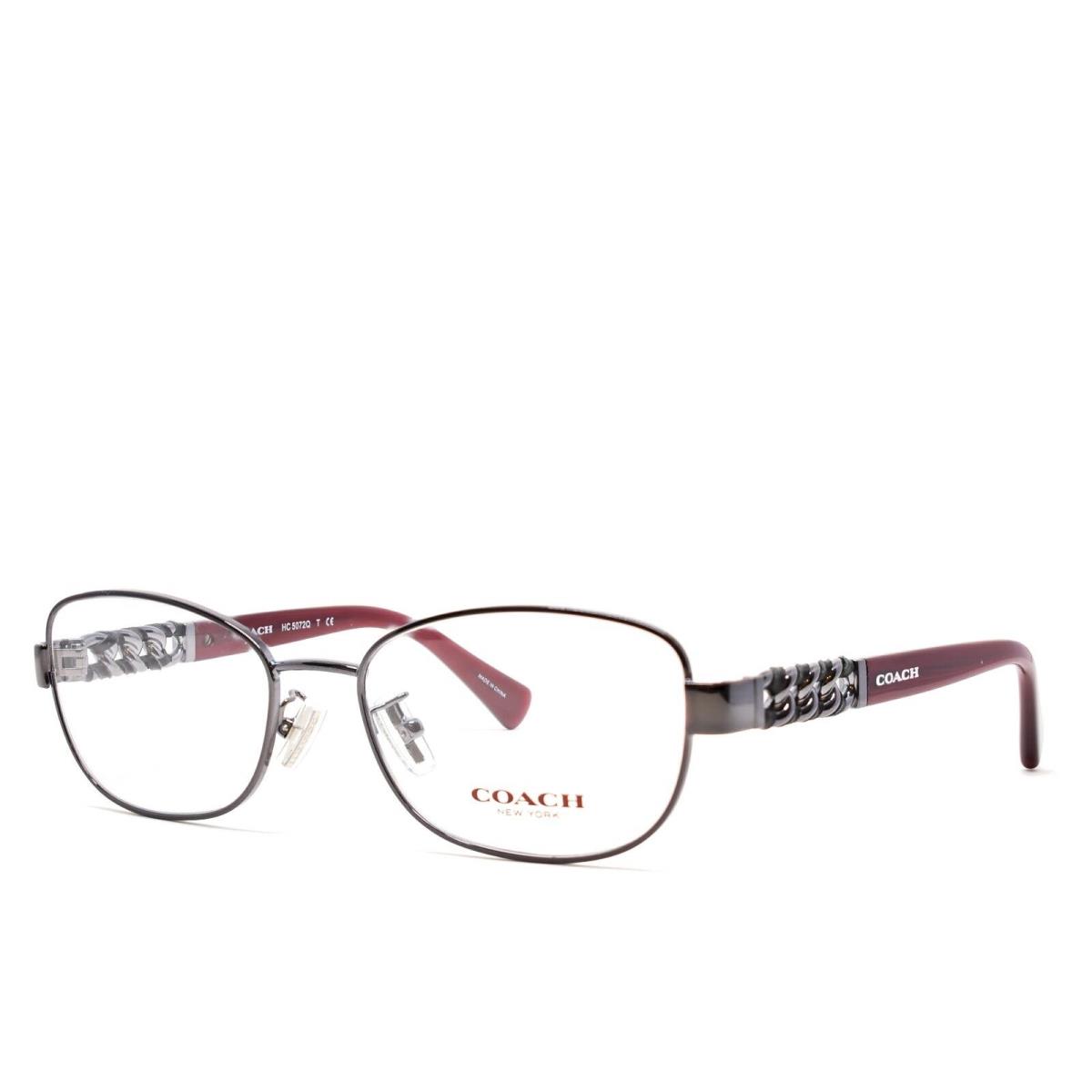 Coach Eyeglasses Gunmetal 5072Q 9237 51-17-135