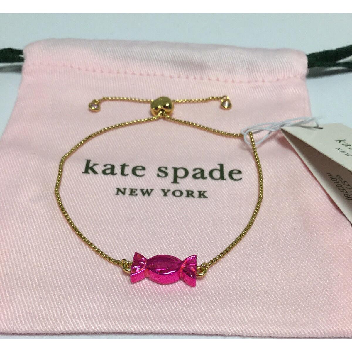 Kate Spade New York Candy Shop Slider Bracelet w/ KS Dust Bag New