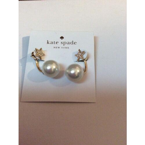 Kate Spade Star Quality Artificial Pearl Earrings Jackets 311