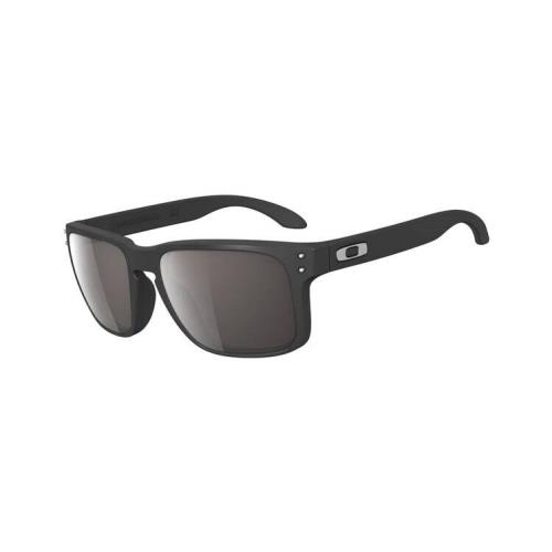 Oakley Holbrook Sunglasses Matte Black Frame w/ Warm Gry Lens UV Protective