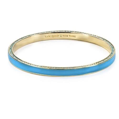 Kate Spade Hidden Crystal Bangle Bracelet Blue The Bangles 285