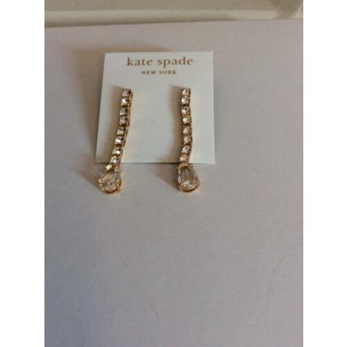 Kate Spade York Delicate Draped Jewels Linear Earrings K215x