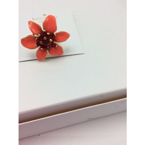 Kate Spade Lovely Lilies Ring Size 5 120a