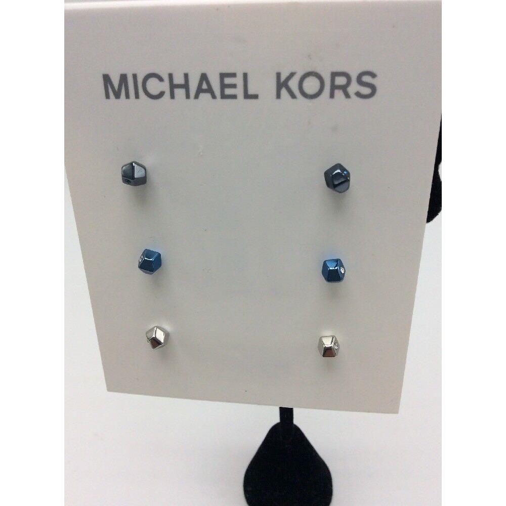 Michael Kors 3 pc Set Stud Earrings 98