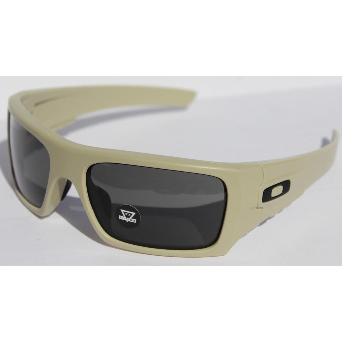 Oakley SI Ballistic Det Cord Sunglasses Desert Tan/grey SI OO9253-16 - Frame: Brown, Lens: Gray