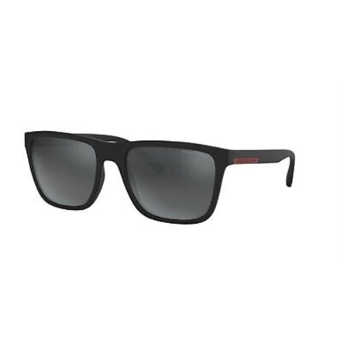 A X Armani Exchange Men`s AX4080S 80786G Matte Black/light Grey Mirror Lenses