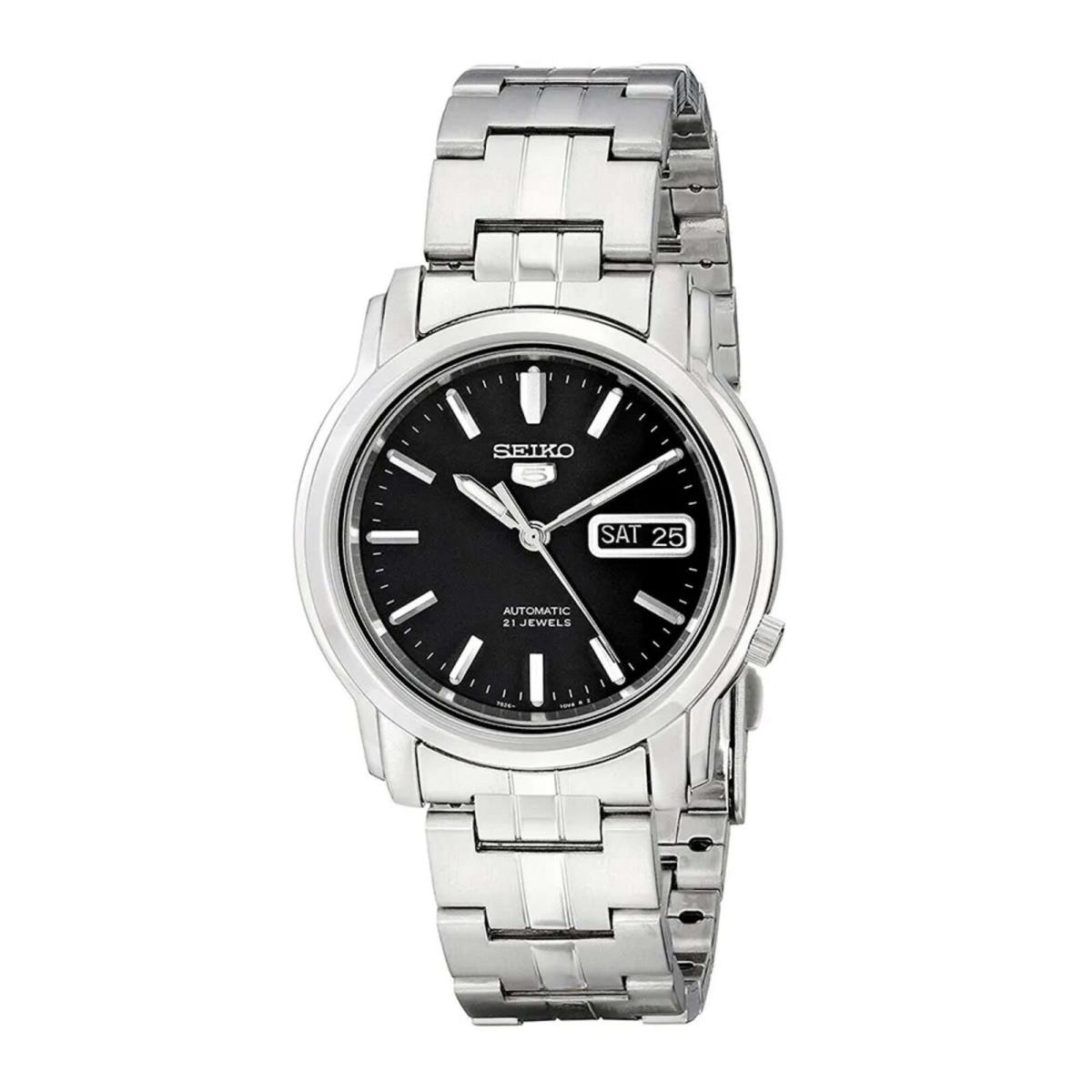 Seiko 5 Automatic Men`s Stainless Steel Watch SNKK71K1