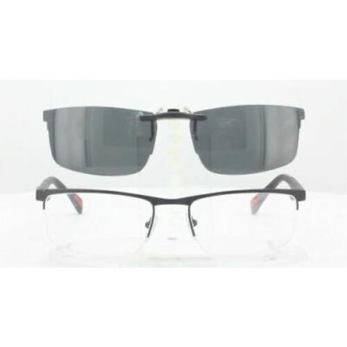 Custom Made For Prada VPS52F-54X18 Polarized Clip-on Sunglasses Eyeglasses Not