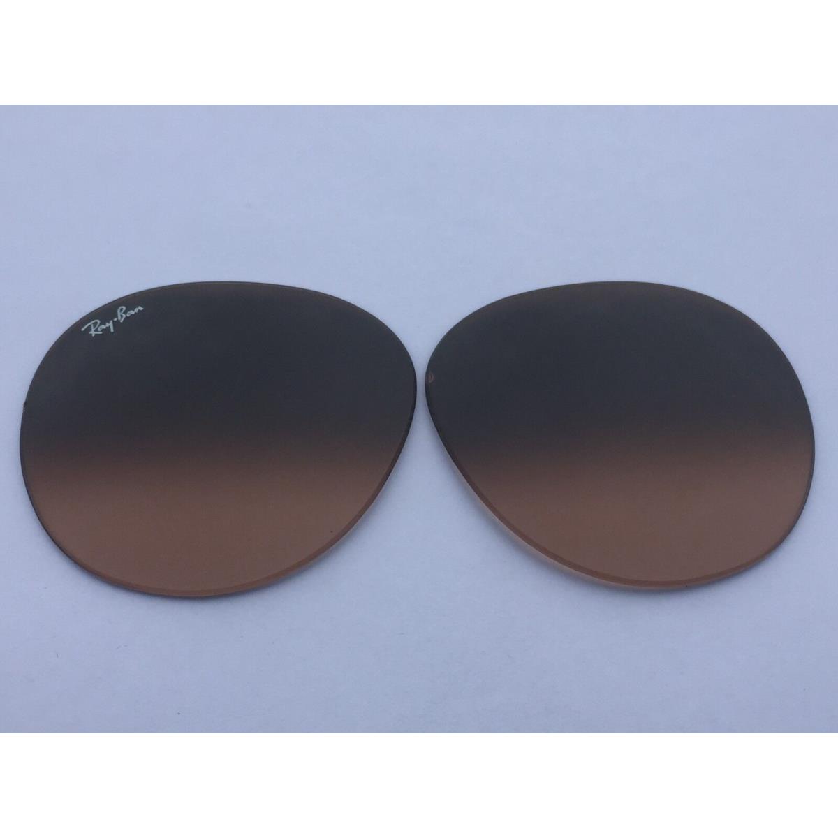 Ray-ban RB4253 Replacement Lenses 53mm Gradient Brown