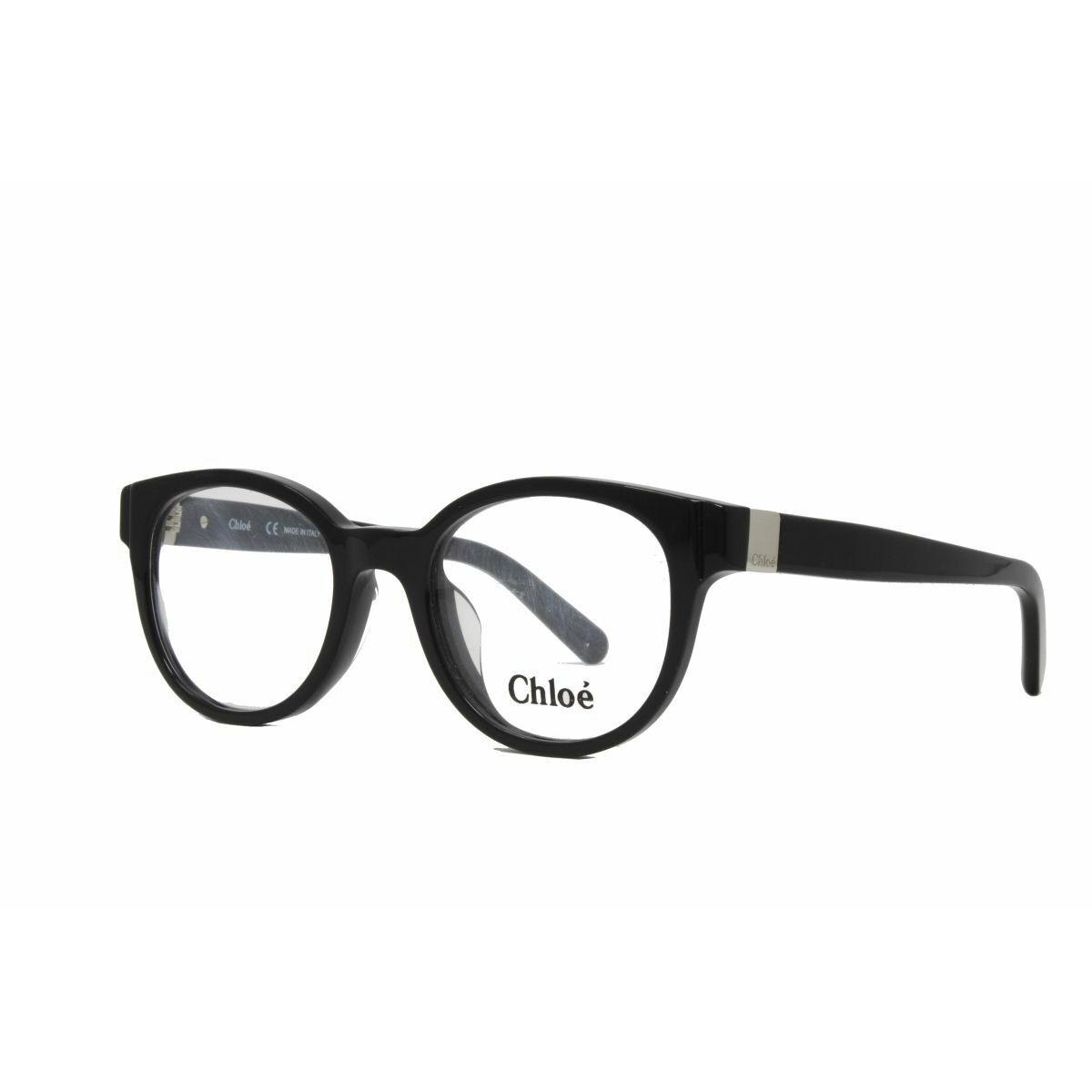 Chloe Round Eyeglasses CE2700A 001 Black 49mm with Hard Case